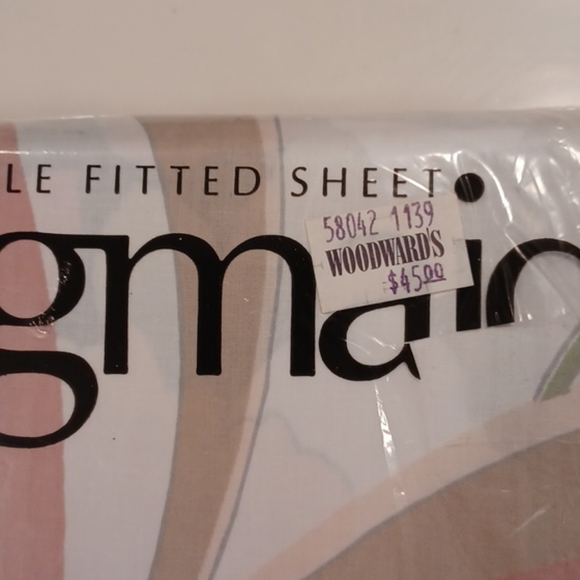 Springmaid "Anastasia" Vintage Double Sheet Set - Picture 6 of 7